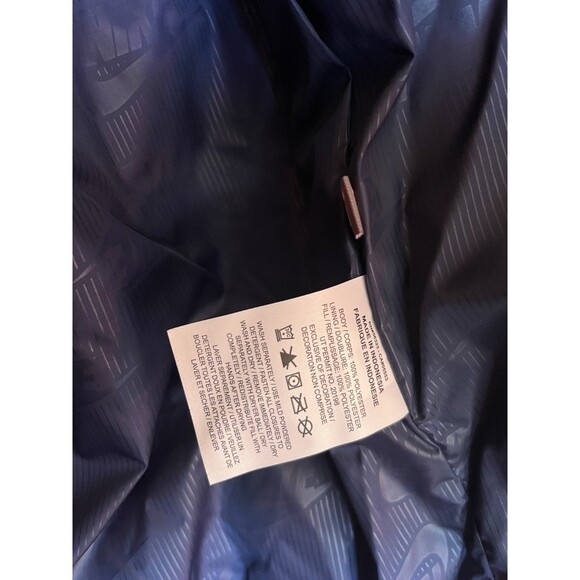 Nike Sportswear Club Primaloft Therma-FIT Puffer Jacket Navy Size M FB7368-410 - Picture 9 of 9